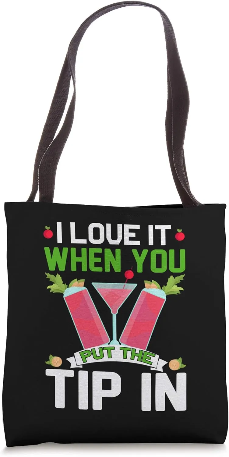 Bartender Bar Cocktail Drink Bartending Tote Bag