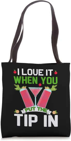 Bartender Bar Cocktail Drink Bartending Tote Bag