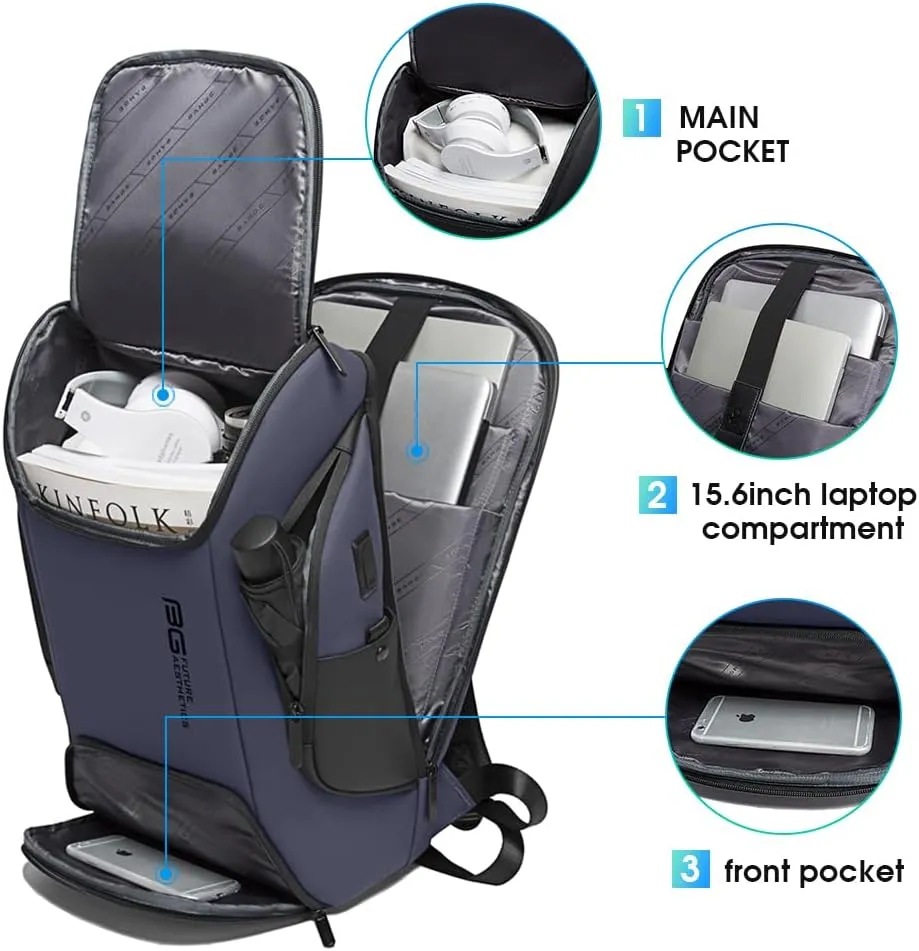 Business Laptop Smart backpack Can Hold 15.6 Inch Laptop Commute Backpack Carry on bag for men and women
