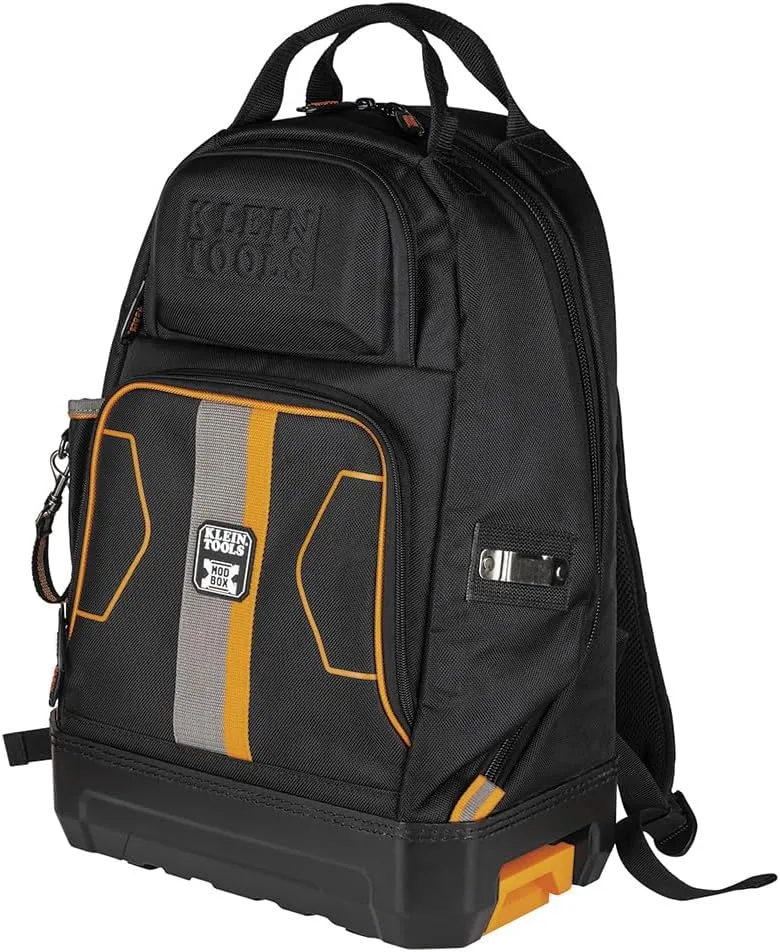 Klein Tools 62201MB MODbox Electrician's Tool Backpack, Customizable Mobile Workstation with 32 Pockets for Maximum Tool Storage