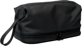 Large Travel Toiletry Bag for men women,Makeup Organizer Bag, Dopp Kit,Waterproof Hanging Cosmetic Bag for Toiletries Accessories(Black)
