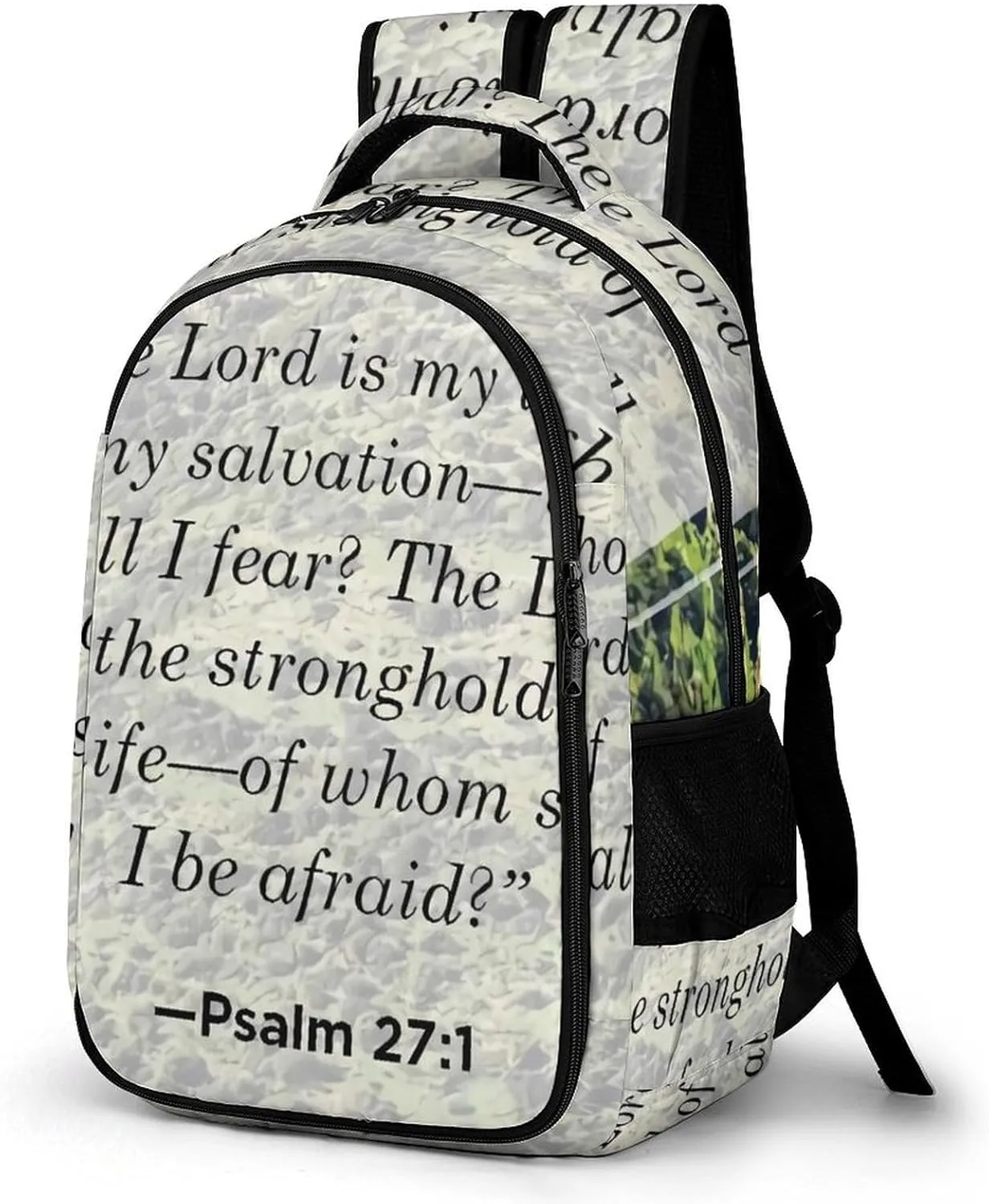 Psalm Backpack Large Capacity Lightweight Backpack Laptop Backpack For Unisex
