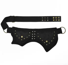 Renaissance Accessories - Ren Faire Fanny Pack, Festival Thigh Bag for Women, Lace Waist Utility Hip Belt