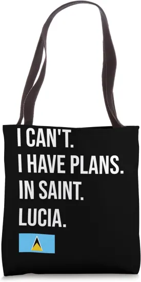 Saint Lucia Tote Bag