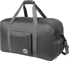 WANDF Foldable Travel Duffel Bag 60-120L Duffle Carry on for Women and Men