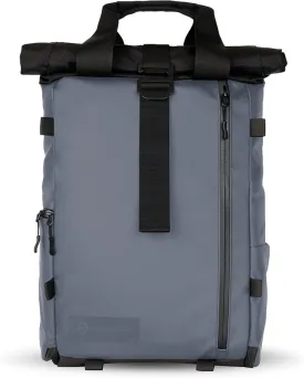 WANDRD PRVKE Lite - Photography Bag - Water Resistant Camera Backpack for Photographers - Anti-Theft Travel Bag with 14-Inch Laptop Sleeve and Fleece-Lined Pockets (Aegean Blue)